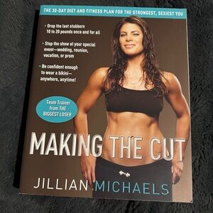 Jillian Michaels “Making the Cut” Book - brand new!